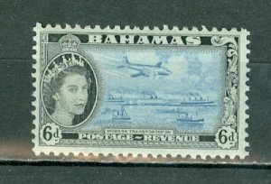 BAHAMAS 1954 LANDSCAPE  #165 MNH