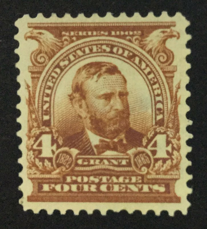 MOMEN: US STAMPS #303 MINT OG H VF LOT #49172