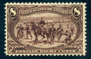 US SCOTT #289 MINT-VF-OG-NH W/ PF CERT (5/12/22 GP) 