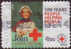 Australia 2014 SG#4174 70c Red Cross USED-Good.