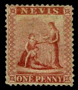 1861 Nevis #5 Medicinal Spring - OGXLH - VF - CV$115.00 (ESP#4000)