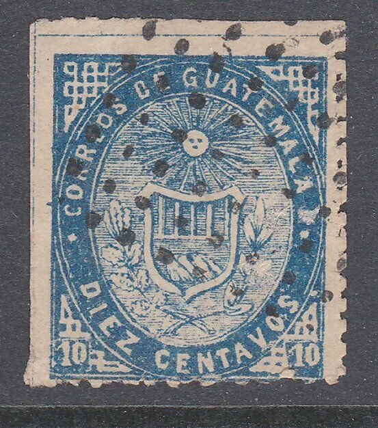 GUATEMALA  An old forgery of a classic stamp................................C928