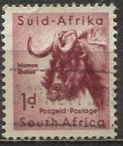 South Africa; 1959: Sc. # 222: Used Single stamp
