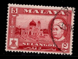 MALAYA-Selangor Scott 105 Used stamp