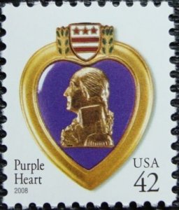 2008 42c Purple Heart, Special Issue Scott 4263 Mint F/VF NH