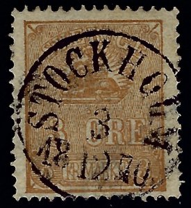 Sweden SC#13 Used F-VF....Real Deal!!