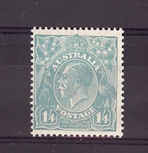 Australia, 124, King George V Single,**MNH**