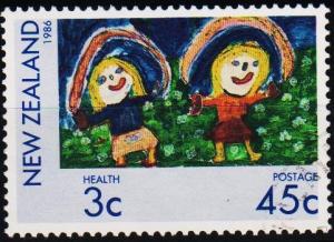 New Zealand. 1986 45c+3c  S.G.1402 Fine Used