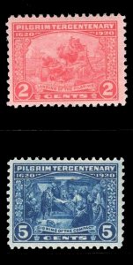 MOMEN: US STAMPS #549-550 MINT OG NH VF+ LOT #78407