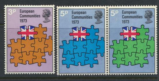 GB QE II Mint Never Hinged  SG 919 - 921 set with se-tenant pair SG 920a