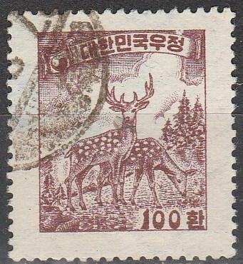 Korea #197 F-VF Used CV $3.00 (A2615)