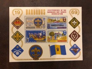 Stamp Barbados Scott #326a nh