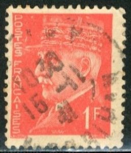 FRANCE #437 , USED - 1941 - FRAN406NS21