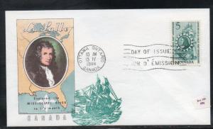 Canada #446 La Salle FDC Overseas Mailer addr C694