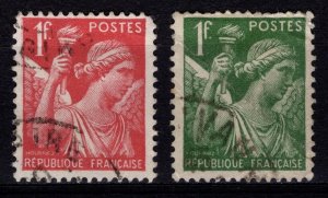 France 1939-41 Iris Definitives, Part Set [Used]