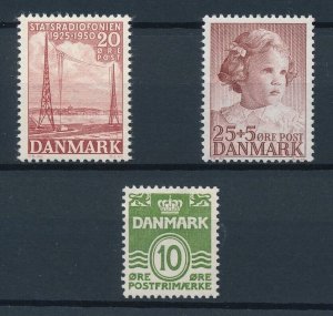 Denmark 1950 Complete Year Set  MNH
