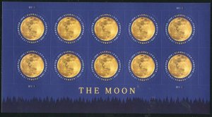​USA Sc#5058 The Moon Full Sheet of 10 Global forever stamps MNH