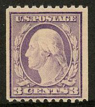 US Scott #489 Mint FVF; Never Hinged