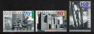 Netherlands  #838-840  MNH  1993  Europa Contemporary Art