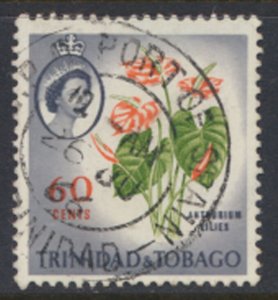 Trinidad & Tobago SG 295a SC# 100a perf 14 Used 1965 see detail/ scans