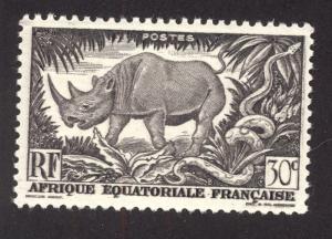 French Equitorial Africa 167 MNH