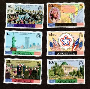 Anguilla # 217-222 Mint!