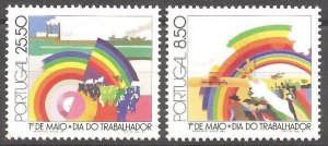 1981 PORTUGAL MAY DAY AGRICULTURE INDUSTRY MNH** 19968 SET-