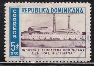 Dominican Republic 455 Sugar Factory 1953