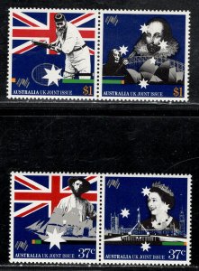 AUSTRALIA SC# 1083a+1085a FVF/MNH