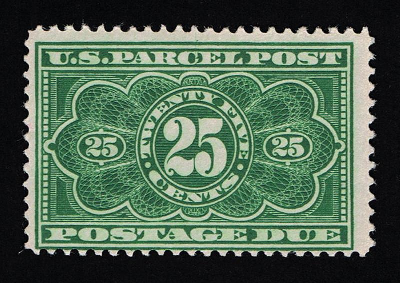 AFFORDABLE GENUINE SCOTT #JQ5 MINT OG PSE CERT 1913 25¢ PARCEL POSTAGE DUE #6369