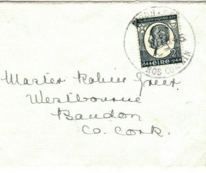 IRELAND Eire Cover *FIODHARTA* Fuerty County Roscommon 1945{samwells} IR106