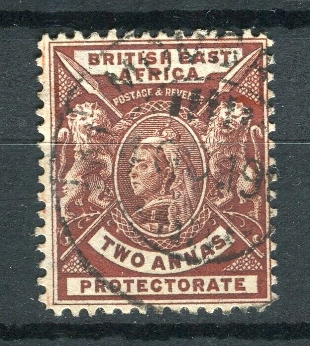 BRITISH EAST AFRICA; 1890s classic early QV issue fine used 2a. value 