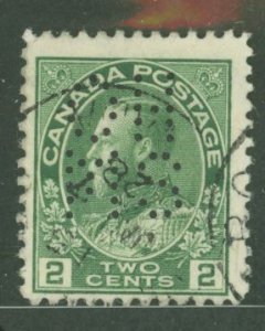 Canada #107 var Used Single (King)