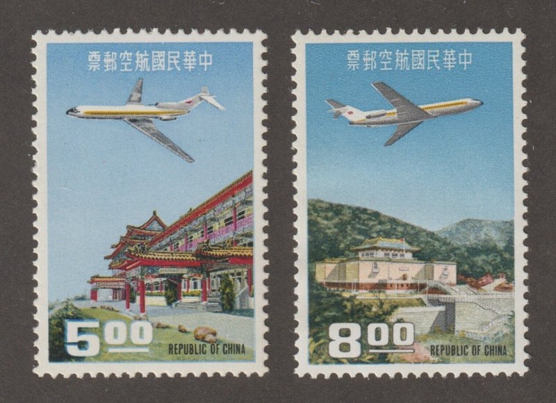 EDSROOM-14186 China C76-77 MNH 1967 Complete Planes CV$9.25