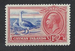 CAYMAN ISLANDS SC# 87 F-VF OG 1935