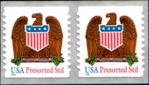 Scott 3271 Eagle with Shield MNH Pair