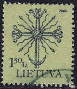 Lithuania - 2000 - Scott #653 - used - Forged Ornament
