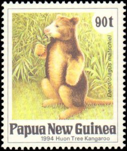 Papua New Guinea #819-822, Complete Set(4), 1994, Animals, Never Hinged