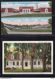 USA 4 Color  Post Cards Mississippi 16072