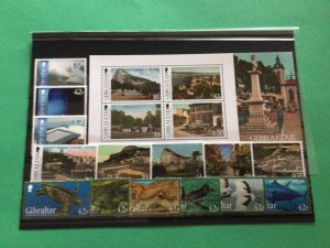 Gibraltar 2013 mint never hinged stamps  A15360