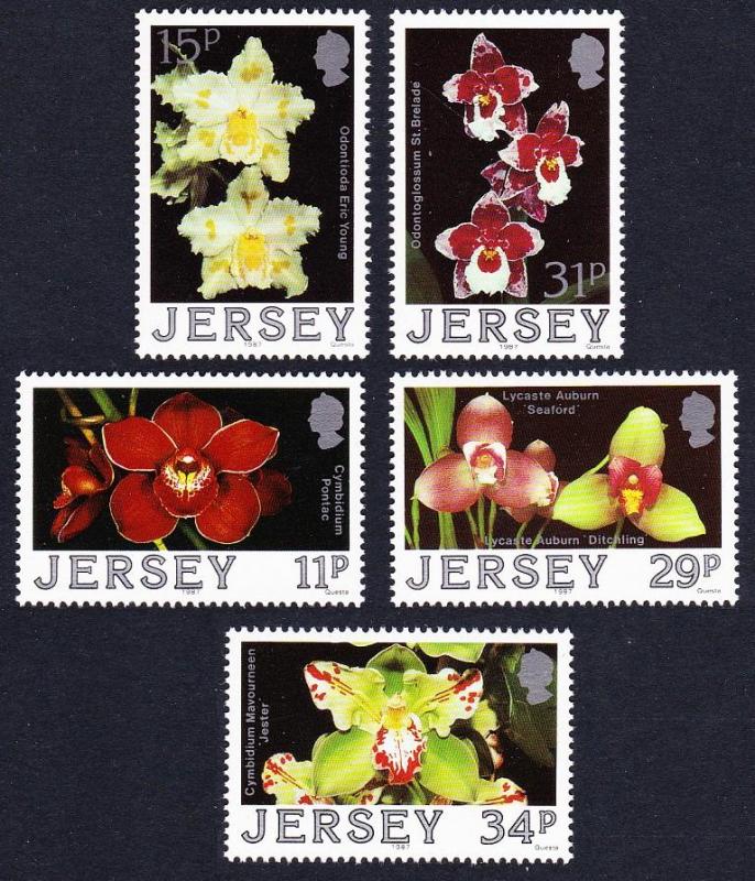 Jersey Orchids 5v SG#433/47