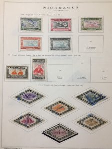 Nicaragua 1937/58 Aviation Unesco Used MH MNH (Apx 70+) AB2316
