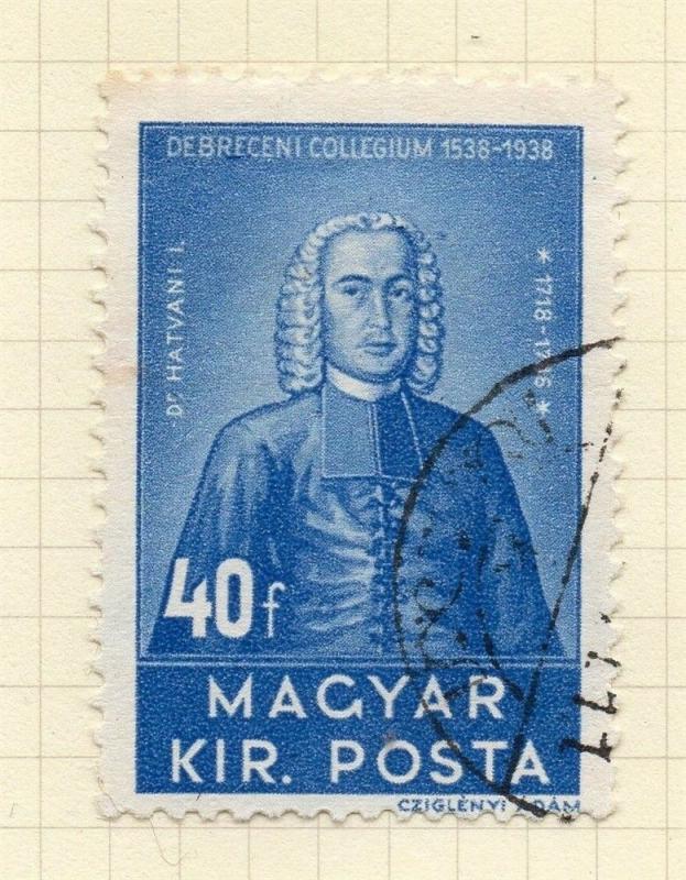 Hungary 1938 Early Issue Fine Used 40f. 179113