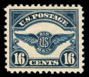 momen: US Stamps #C5 MINT OG H XF