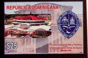 DOMINICAN REP. Sc 1550 NH SOUVENIR SHEET OF 2014 - UNIVERSITY