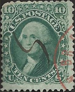 # 68 GREEN USED FAULT GEORGE WASHINGTON