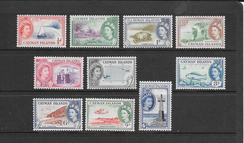 CAYMAN ISLANDS - CLEARANCE SALE #135-144  MNH