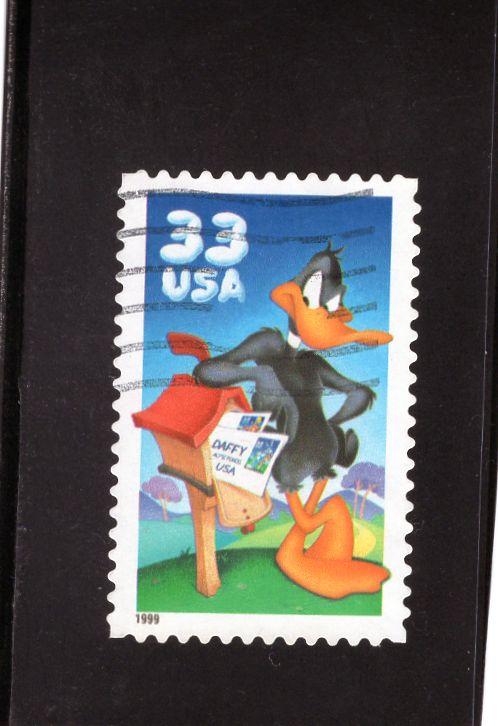 3306A Daffy Duck, used, CV $ .25