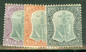 IF: Montserrat 22-30 mint CV $189.50; scan shows only a few