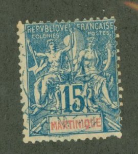 Martinique #40 Used Single